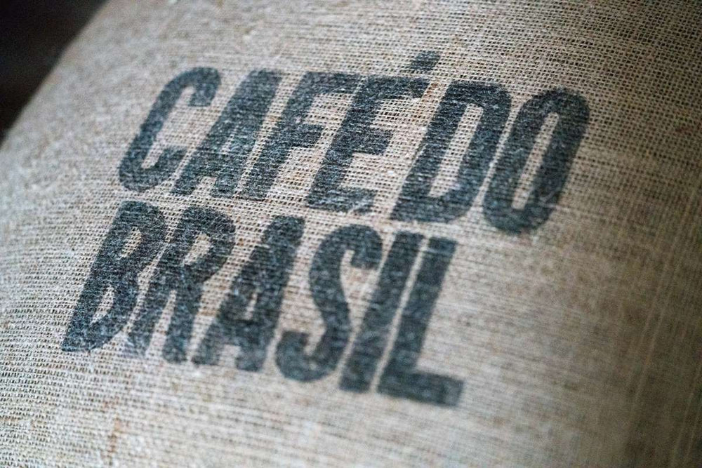 Sac de café du Brésil